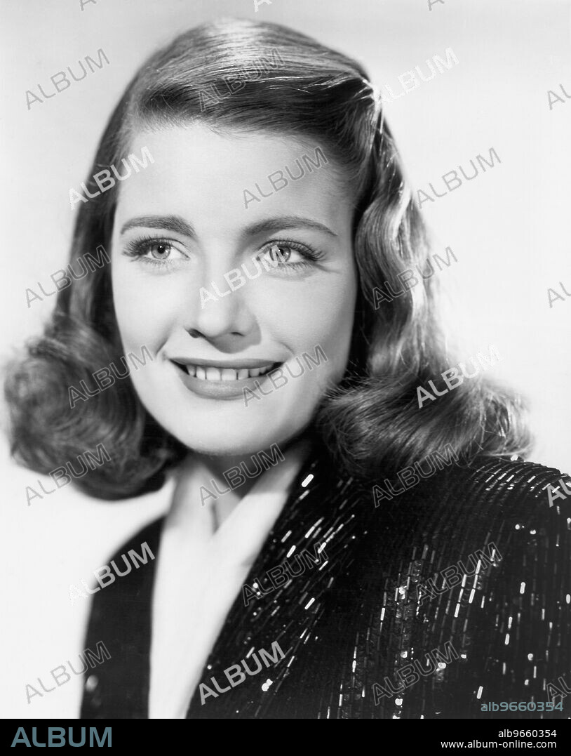 Nancy Guild, Publicity Portrait for the Film, "Somewhere in the Night", 20th Century-Fox, 1946.