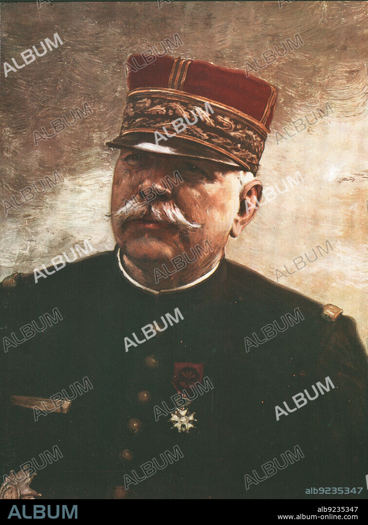 ''Le General Joffre; Commandant En Chef Des Armees', 1914. From "L'Album de la Guerre 1914-1919, Volume I" [L'Illustration, Paris, 1924].