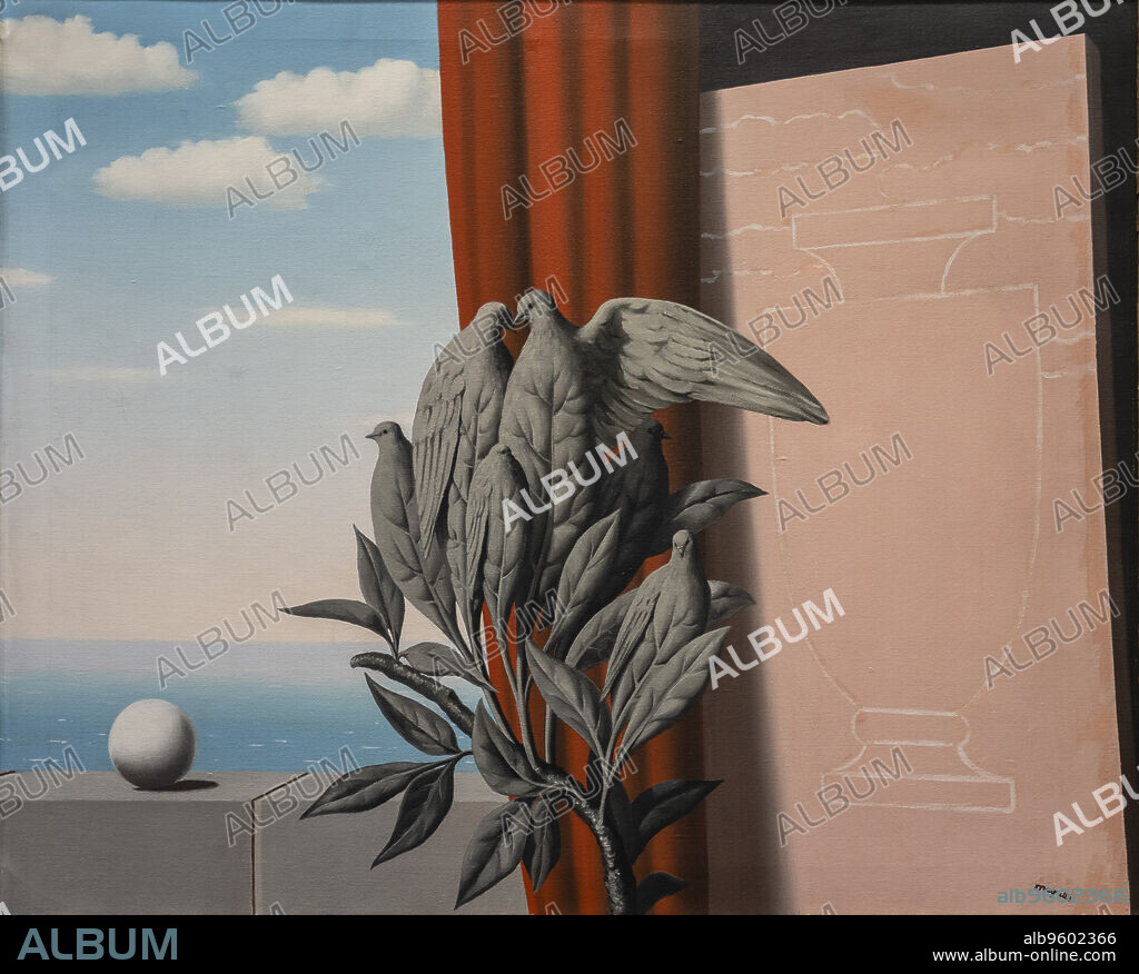 RENÉ MAGRITTE. The Equator, Rene Magritte, 1942, Berlin, Federal Republic of Germany.