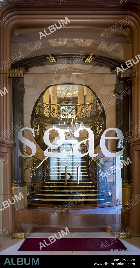 Madrid, 23/05/2019. Edificio de la Sgae en la calle Fernando Vi Nº 4. Foto: Ignacio Gil Archdc.