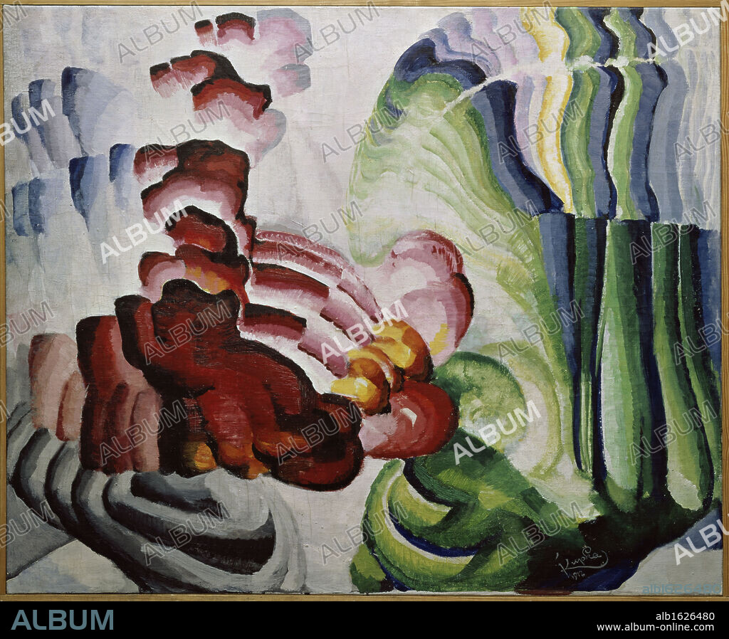Compliment by Frantisek Kupka, 1912, 1871-1957, France, Paris, Centre Georges Pompidou, Musee National d'Art de Moderne.
