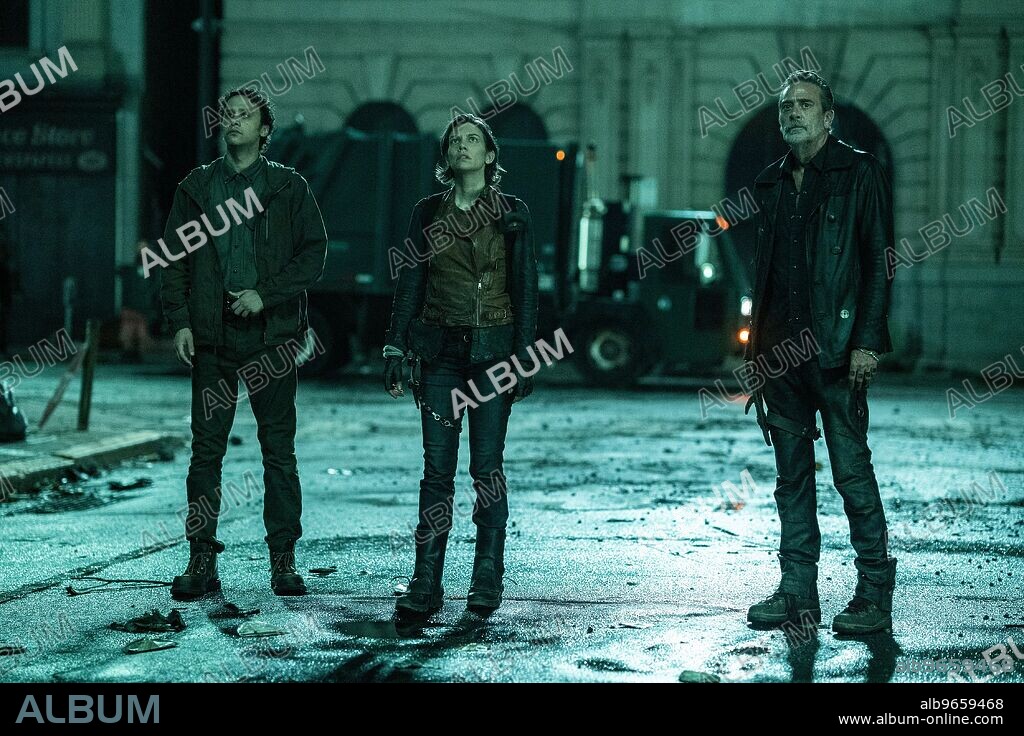 LAUREN COHAN, RICHARD DEAN ANDERSON and Trey Santiago-hudson in WALKING DEAD: THE WALKING DEAD: DEAD CITY, 2023 (THE WALKING DEAD: DEAD CITY), directed by KEVIN DOWLING. Copyright AMC Studios.