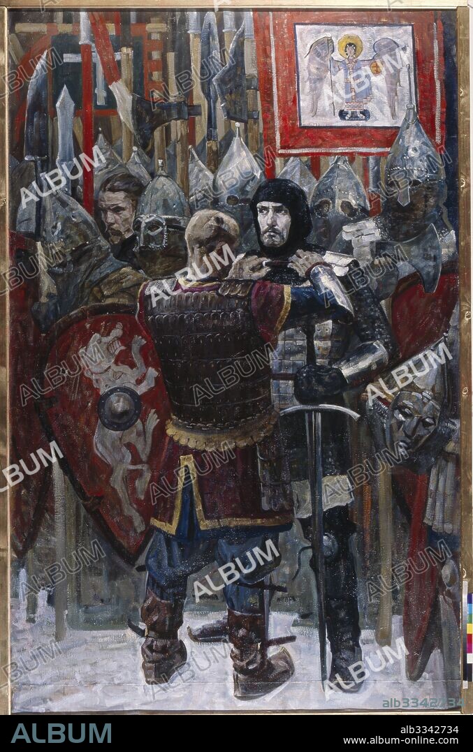 ANDREI YURYEVICH DROZDOV. Alexander Nevsky and his Druzhina.