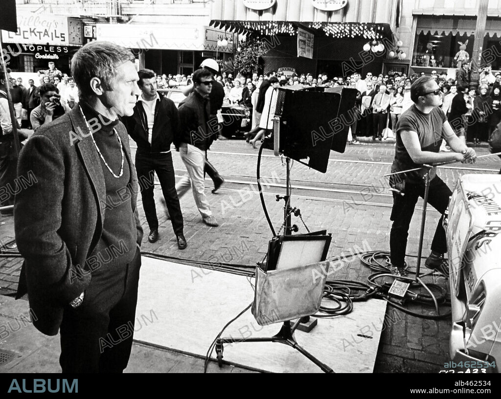 STEVE MCQUEEN en BULLIT, 1968 (BULLITT), dirigida por PETER YATES. Copyright WARNER BROTHERS.