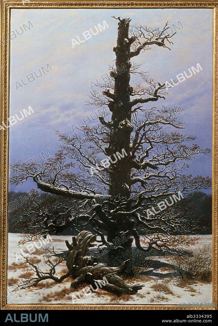 CASPAR DAVID FRIEDRICH. Oak Tree in the Snow.
