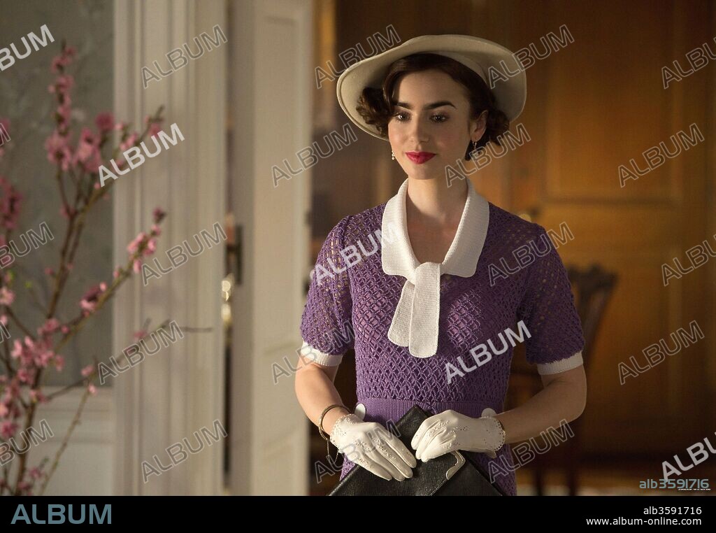 LILY COLLINS en EL ÚLTIMO MAGNATE, 2016 (THE LAST TYCOON), dirigida por BILLY RAY. Copyright AMAZON STUDIOS.