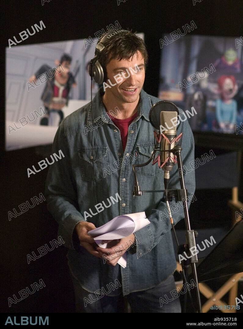 HUGH JACKMAN in FLUSHED AWAY, 2006, directed by DAVID BOWERS and SAM FELL. Copyright DREAMWORKS ANIMATION/AARDMAN ANIMATIONS/DREAMWORKS SKG.