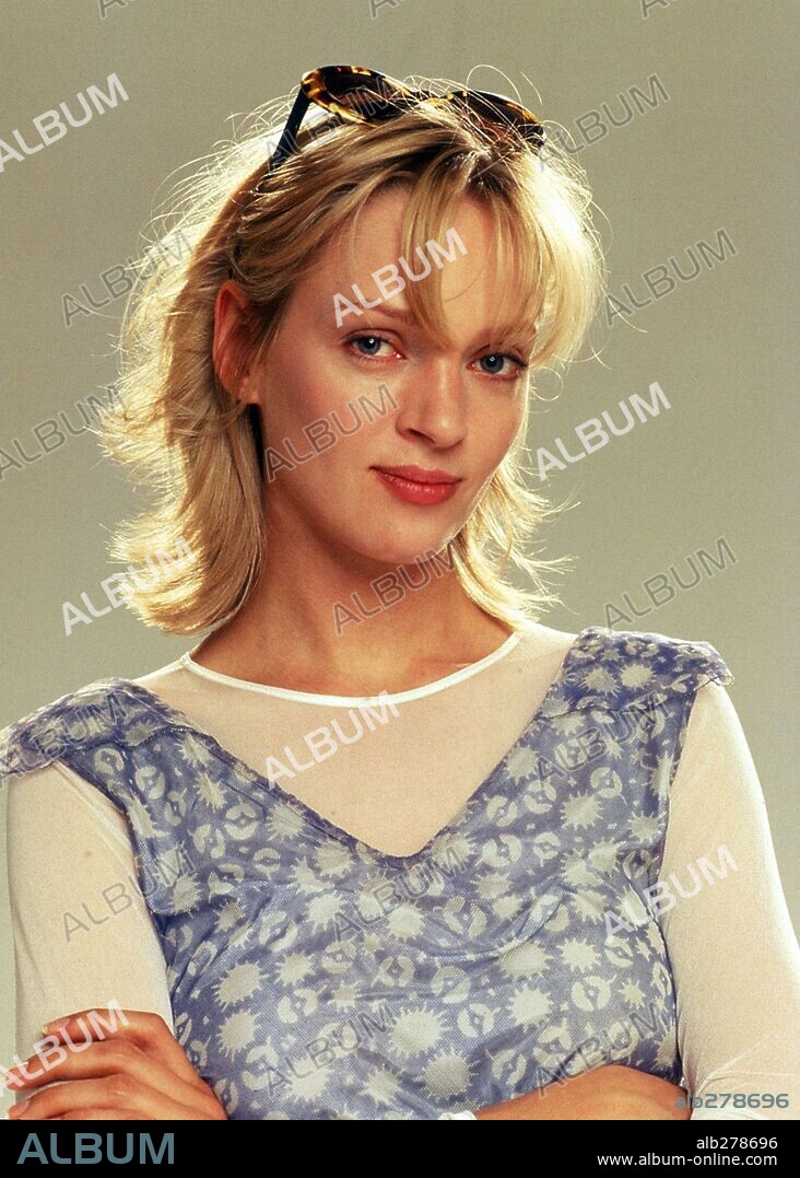 UMA THURMAN en LA VERDAD SOBRE PERROS Y GATOS, 1996 (THE TRUTH ABOUT CATS & DOGS), dirigida por MICHAEL LEHMANN. Copyright 20TH CENTURY FOX.