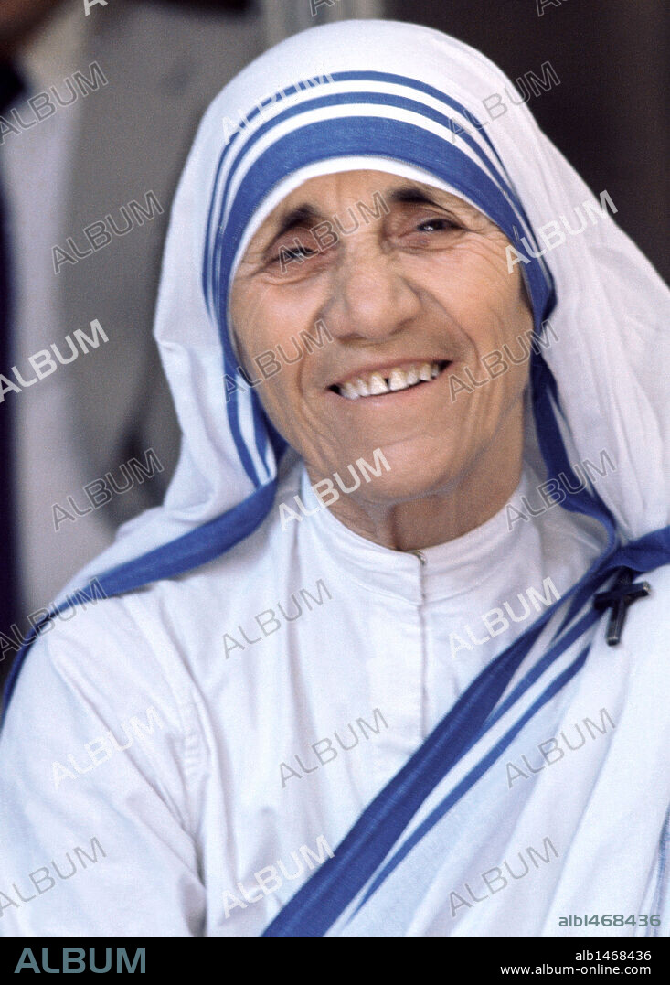 Mother Teresa (1910-1997). Roman Catholic nun, founder of the Missionaries of Charity.