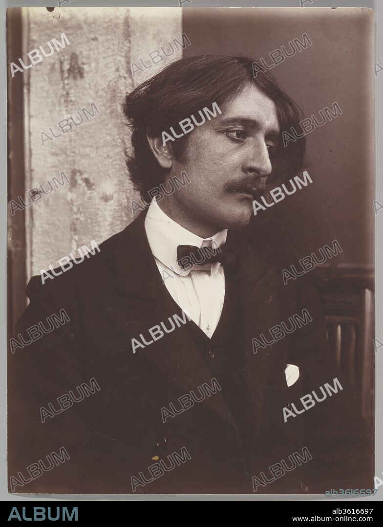 [Man]. Artist: Wilhelm von Gloeden (Italian, born Germany, 1886-1931). Dimensions: 8 3/4 x 6 2/3. Date: ca. 1900.