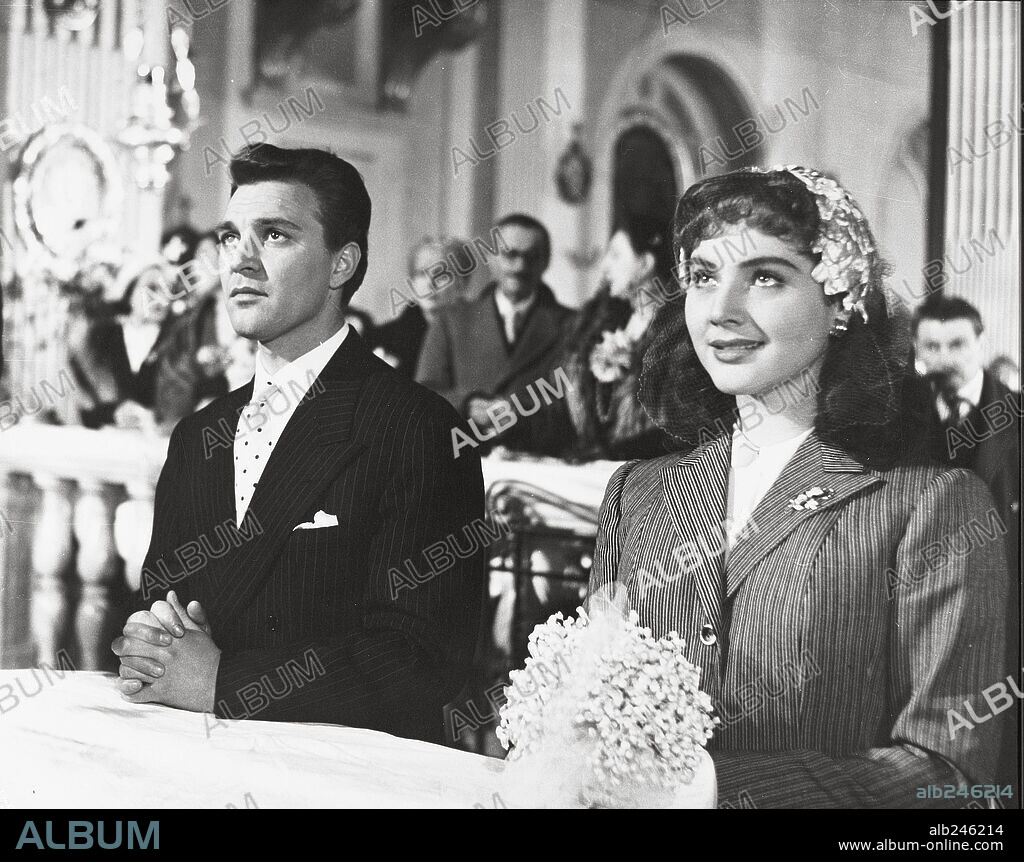FRANCO FABRIZI dans I VITELLONI, 1953, réalisé par FEDERICO FELLINI. Copyright PEG-FILMS.