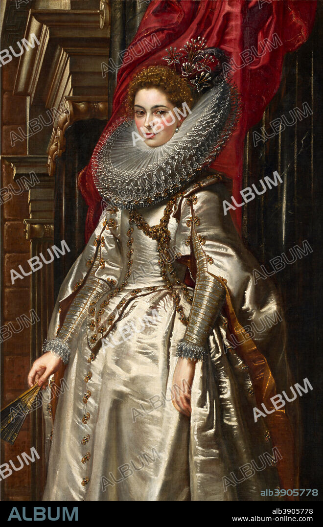 PETER PAUL RUBENS. Marchesa Brigida Spinola Doria. Date/Period: 1606. Painting. Oil on canvas. Height: 1,525 mm (60.03 in); Width: 990 mm (38.97 in).