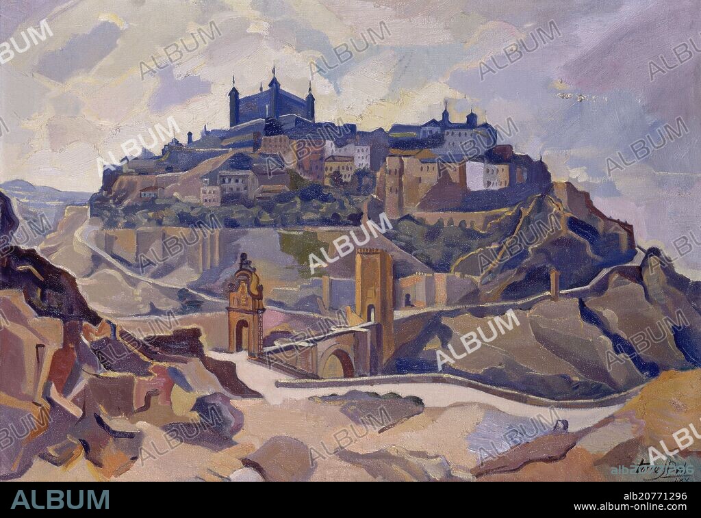 ANTONIO TORRES BRU. TOLEDO - 91x64 - 1965.