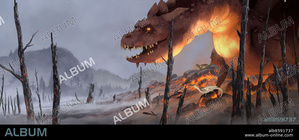 PRINCESSE DRAGON, 2021, unter der Regie von ANTHONY ROUX und JEAN-JACQUES DENIS. Copyright Ankama Animations.