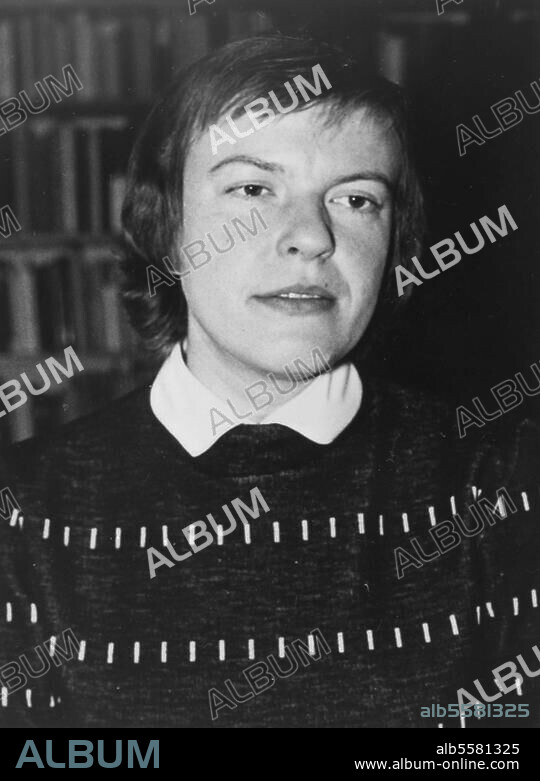 Bachmann, Ingeborg poétesse lyrique, 1926-1973. Portrait, 1959.