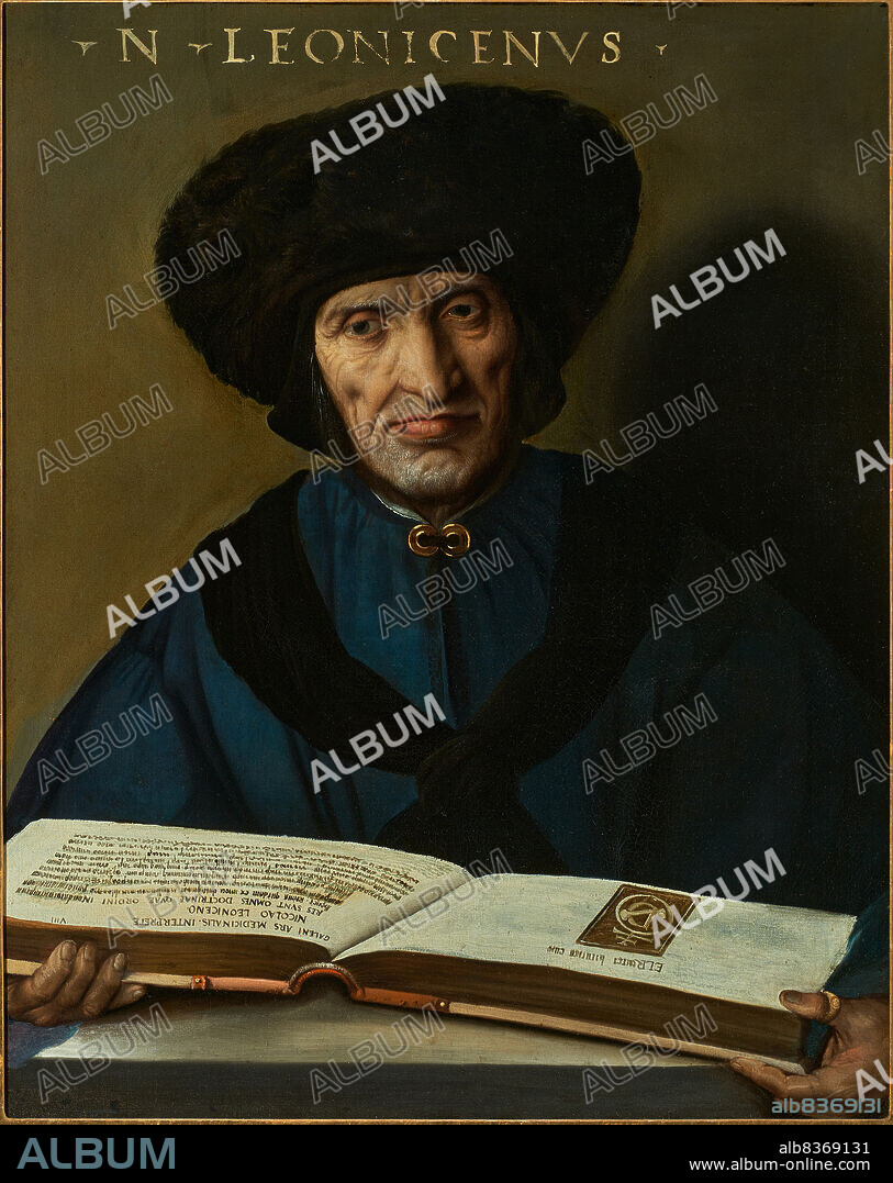 DOSSO DOSSI. Portrait of Niccolò Leoniceno (1428-1524).