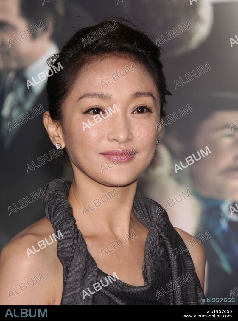 Oct. 24, 2012 - Hollywood, California, U.S. - Zhou Xun arrives for the premiere of the film 'Cloud Atlas' at the Chinese theater. 24/10/2012