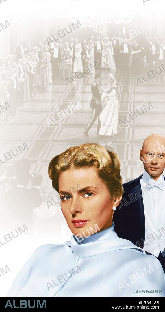 Poster of ANASTASIA, 1956, directed by ANATOLE LITVAK. Copyright 20TH CENTURY FOX.