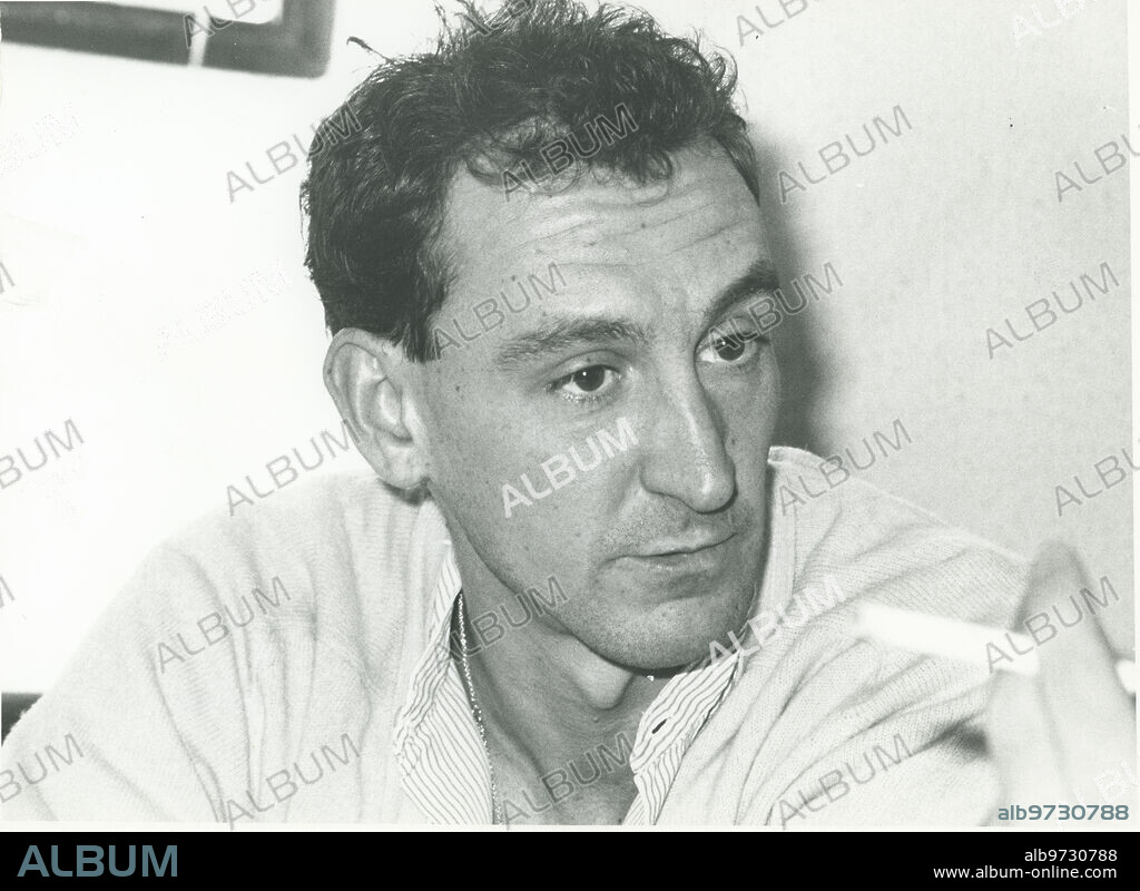 Madrid, 19/05/1987. Javier Anastasio, procesado en el segundo sumario del caso por el asesinato de los marqueses de Urquijo, durante una entrevista concedida a ABC.
