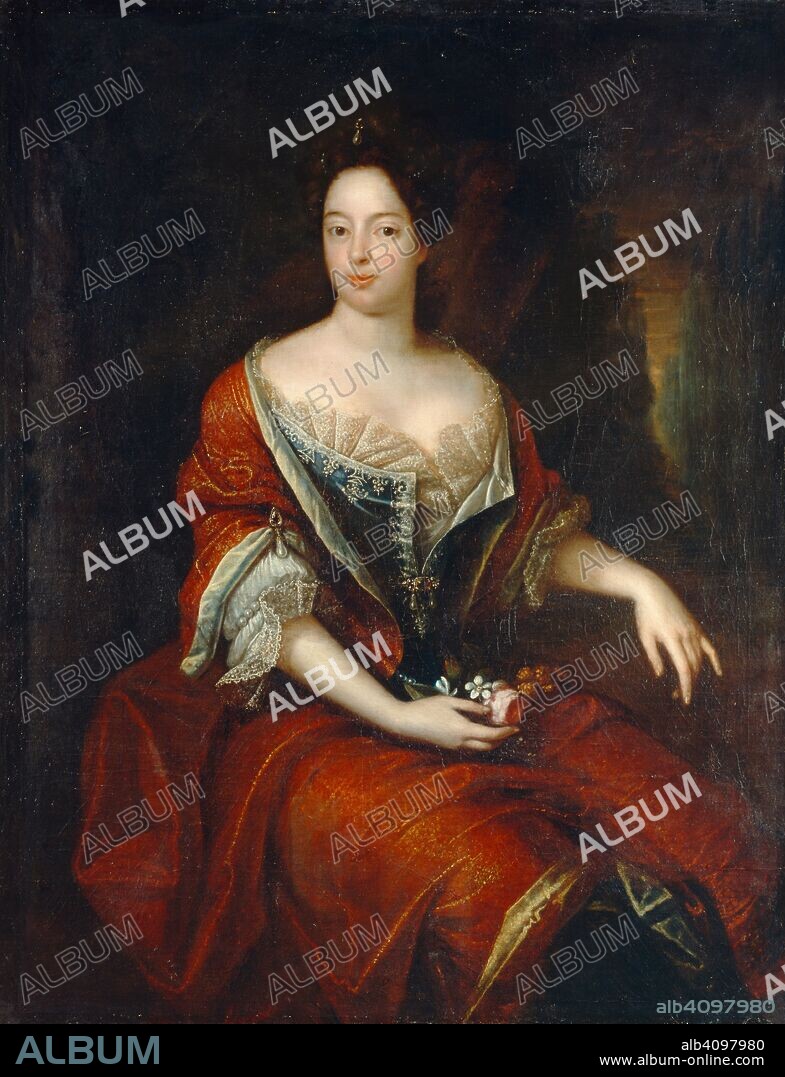NöEL JOUVENET III. Sophia Charlotte of Hanover (1668-1705), Queen consort in Prussia.