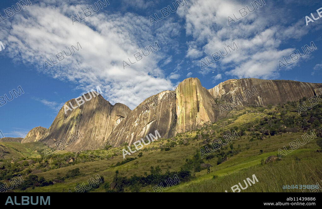Tsaranoro Massif, southern Madagascar, Africa.