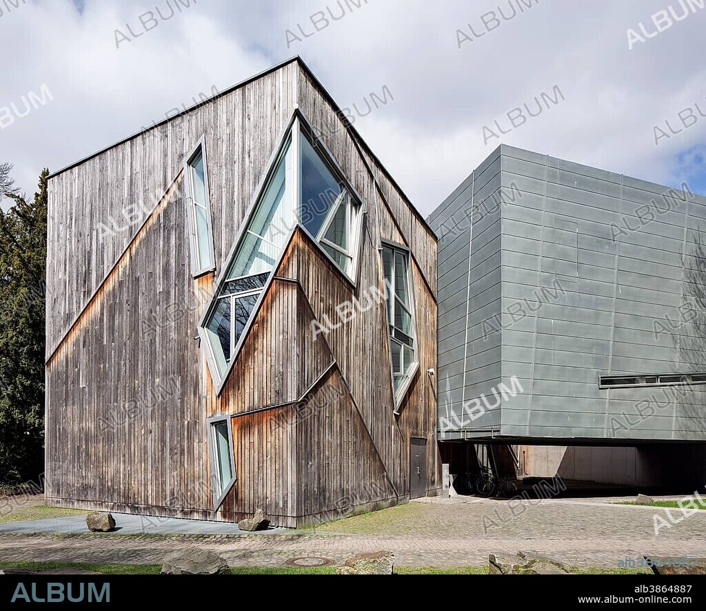 Felix Nussbaum House art museum, architect Daniel Libeskind, Osnabrück, Lower Saxony, Germany