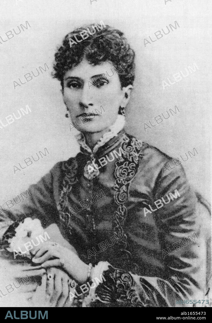Nadezhda  von Meck (1831 - 1894) Russian businesswoman, who is best known today for her artistic relationship with Pyotr Ilyich Tchaikovsky. She supported him financially for 13 years, enabling him to devote himself full-time to composition, but she stipu.