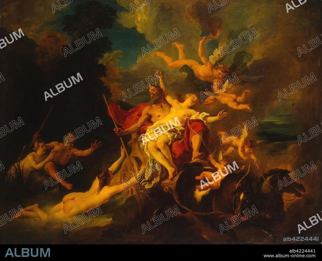 JEAN-FRANçOIS DE TROY. 'Rape of Proserpine'. France, 1735. Dimensions: 122,5x161 cm.