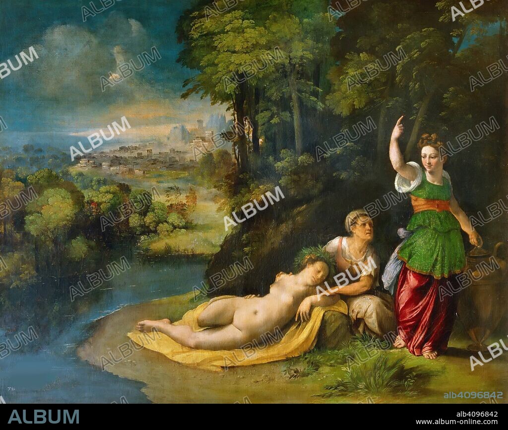 DOSSO DOSSI. Diana and Callisto.