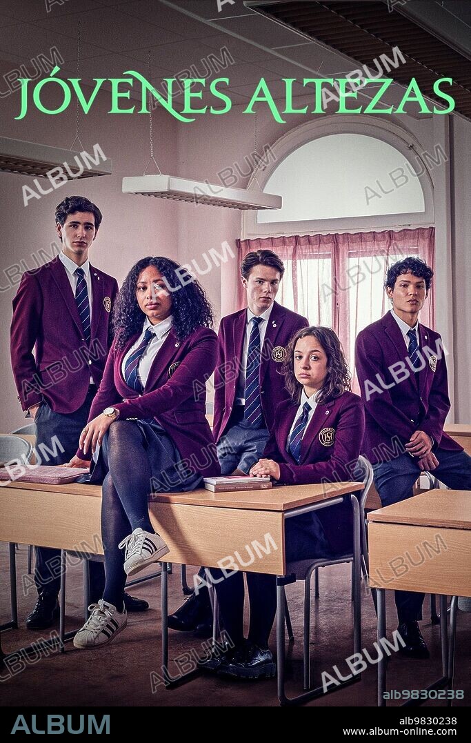 Poster de JOVENES ALTEZAS, 2021 (YOUNG ROYALS), dirigida por ERIKA CALMEYER y ROJDA SEKERSOZ. Copyright Nexiko AB.