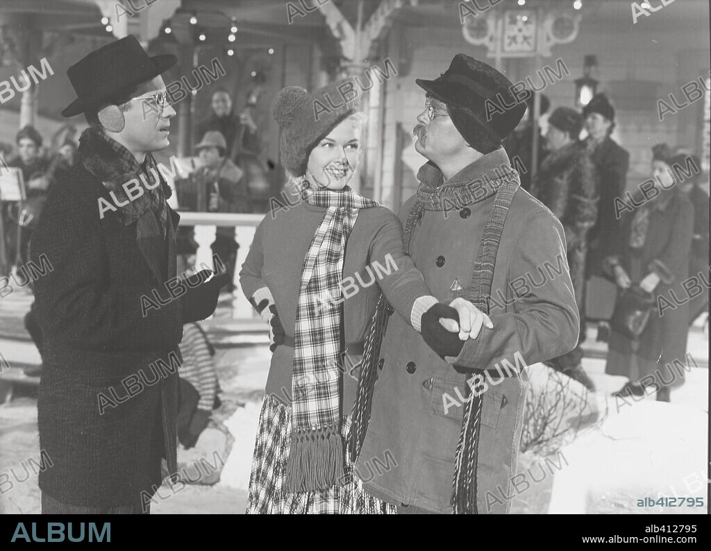 DORIS DAY, GORDON MacRAE and LEON AMES in ON MOONLIGHT BAY, 1951. Copyright WARNER BROTHERS.