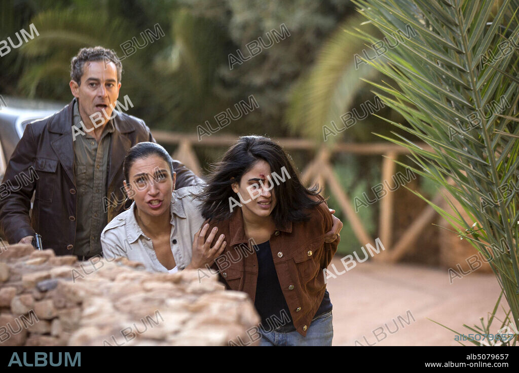 LEEM LUBANY and WALEED ZUAITER in BAGHDAD CENTRAL, 2020. Copyright EUSTON FILMS.
