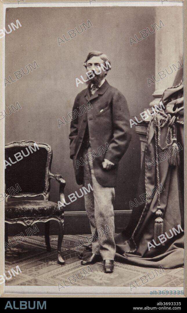 LONDON PHOTO STUDIO A. CLAUDET. Nikolay Mikhailovich Buda-Zhemchuzhnikov (1824-1909).