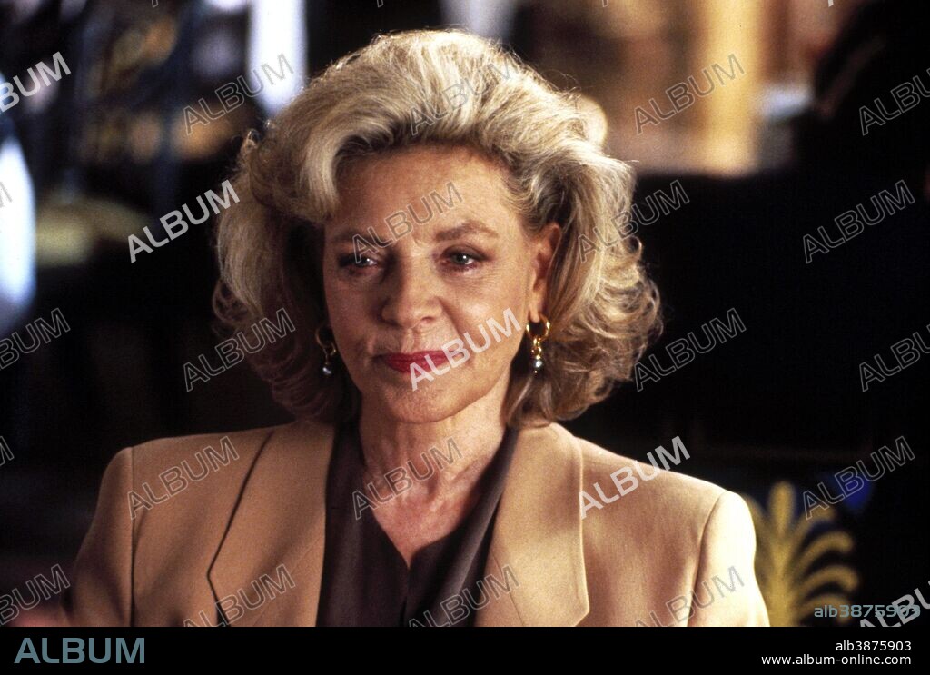 LAUREN BACALL en MISERY, 1990, dirigida por ROB REINER. Copyright CASTLE ROCK ENTERTAINMENT.