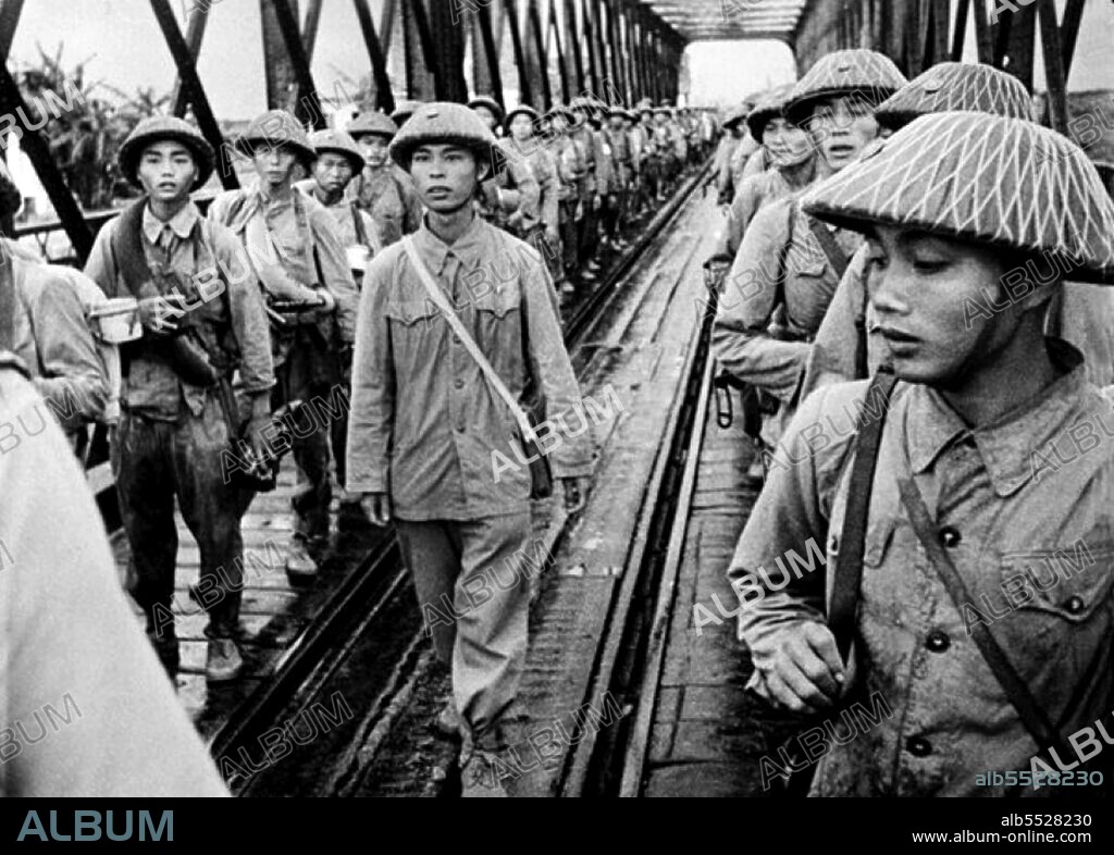 The First Indochina War (also known as the French Indochina War, Anti-French War, Franco-Vietnamese War, Franco-Vietminh War, Indochina War, Dirty War in France, and Anti-French Resistance War in contemporary Vietnam) was fought in French Indochina from December 19, 1946, until August 1, 1954.  The war took place between the French Union's French Far East Expeditionary Corps, led by France and supported by Emperor B?o Ð?i's Vietnamese National Army against the Vi?t Minh, led by H? Chí Minh and Võ Nguyên Giáp.  Most of the fighting took place in Tonkin in Northern Vietnam, although the conflict engulfed the entire country and also extended into the neighboring French Indochina protectorates of Laos and Cambodia. The war ended in French defeat at Dien Bien Phu in 1954.
