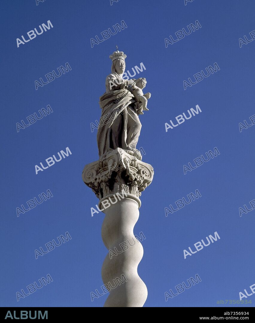 TORCUATO CAYON DE LA VEGA (1725-1783). TRIUNFO DE LA VIRGEN DEL ROSARIO - 1756.