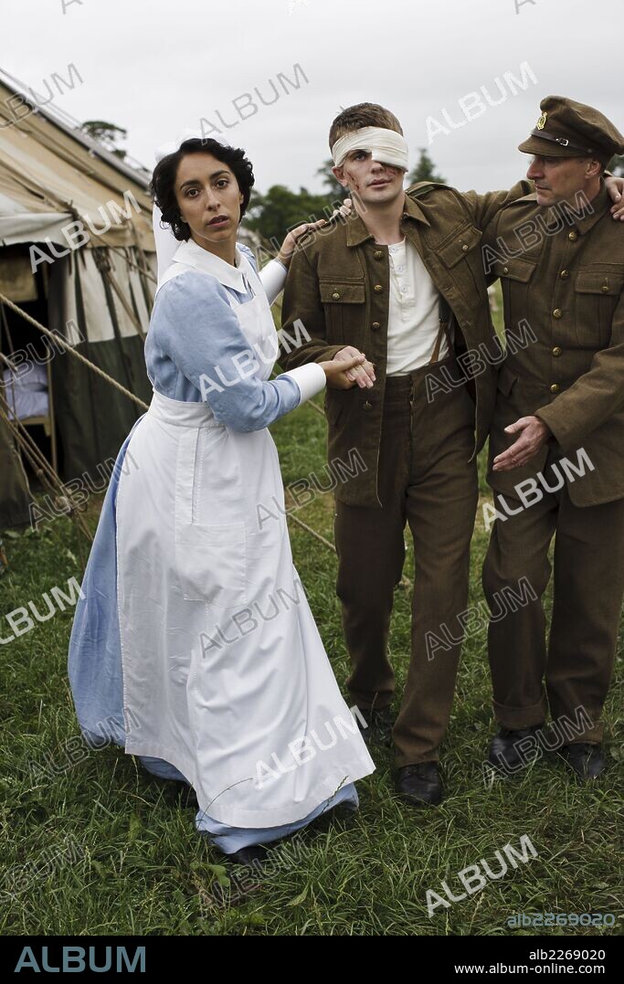 OONA CHAPLIN in THE CRIMSON FIELD, 2014. Copyright BBC.
