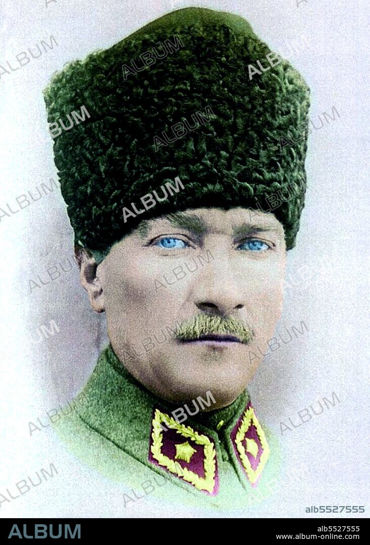 Mustafa Kemal Atatürk (1881–10 November 1938) was an Ottoman and Turkish army officer, revolutionary statesman, writer, and the first President of Turkey. He is credited with being the founder of the modern Turkish state. Atatürk was a military officer during World War I. Following the defeat of the Ottoman Empire in World War I, he led the Turkish national movement in the Turkish War of Independence. Having established a provisional government in Ankara, he defeated the forces sent by the Allies. His military campaigns gained Turkey independence. Atatürk then embarked upon a program of political, economic, and cultural reforms, seeking to transform the former Ottoman Empire into a modern, westernized and secular nation-state. The principles of Atatürk's reforms, upon which modern Turkey was established, are referred to as Kemalism.