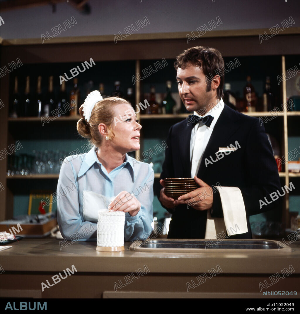 Tanz-Cafe, entertainment show, Germany 1971, Participants: Sonja Wilken, Günther Frank.