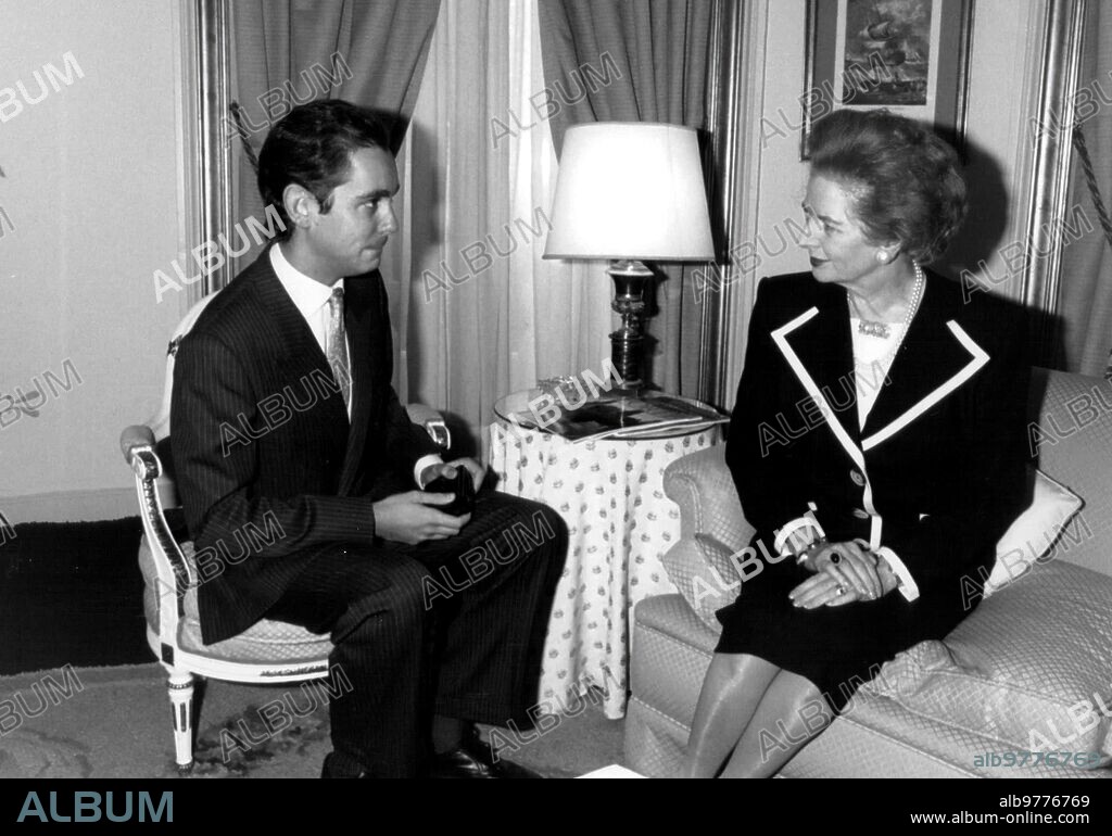 October 5, 1992. Interview by Ramón Pérez-Maura with Margaret Thatcher at the Ritz hotel in Madrid.
