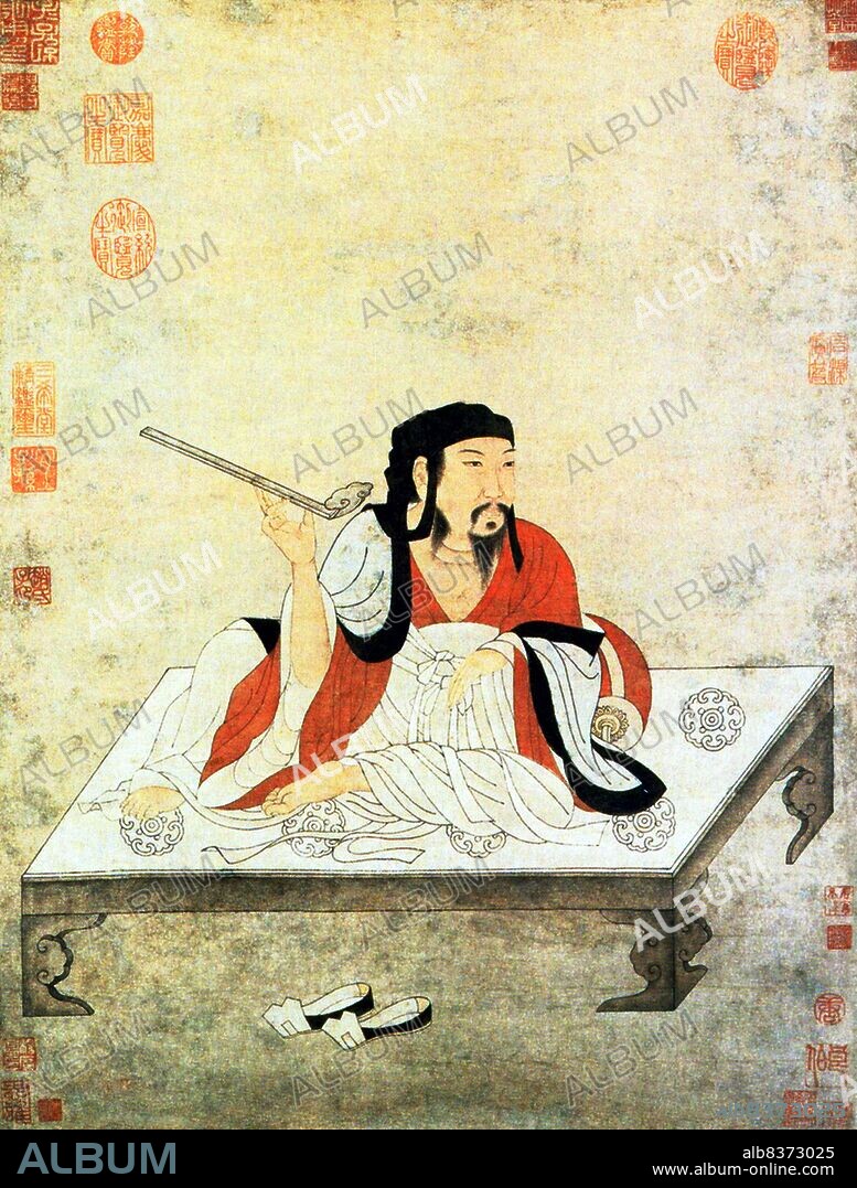 Zhuge Liang (CE 181-234) was Chancellor of Shu Han during the Three Kingdoms period of Chinese history. He is often recognised as the greatest and most accomplished strategist of his era. Often depicted wearing a robe and holding a fan made of crane feathers, Zhuge was not only an important military strategist and statesman; he was also an accomplished scholar and inventor.<br/><br/>. His reputation as an intelligent and learned scholar grew even while he was living in relative seclusion, earning him the nickname Wolong (literally Crouching Dragon). Zhuge is an uncommon two-character compound family name. His name even his surname alone has become synonymous with intelligence and tactics in Chinese culture.