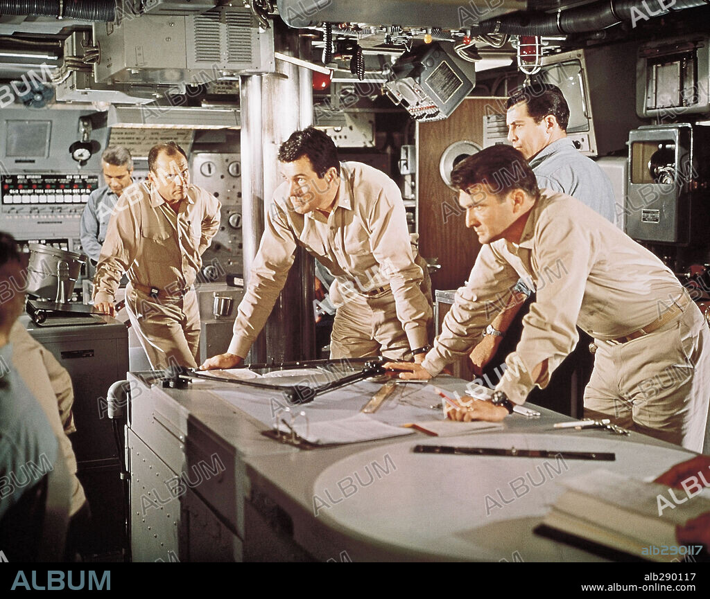 ROCK HUDSON in ICE STATION ZEBRA, 1968, directed by JOHN STURGES. Copyright M.G.M/FILMWAYS.