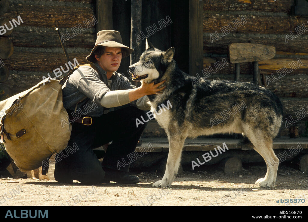 ETHAN HAWKE en COLMILLO BLANCO, 1991 (WHITE FANG), dirigida por RANDAL KLEISER. Copyright TOUCHSTONE PICTURES.