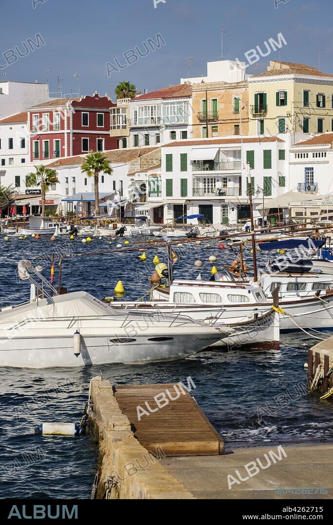 Cales Fonts , Es Castell, puerto de Mahón, Menorca, balearic islands, Spain.