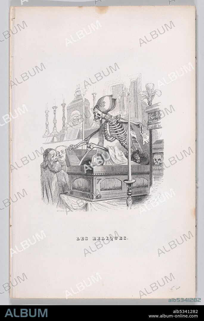 LOUIS-HENRI BREVIèRE. The Relics from The Complete Works of Béranger, 1836.