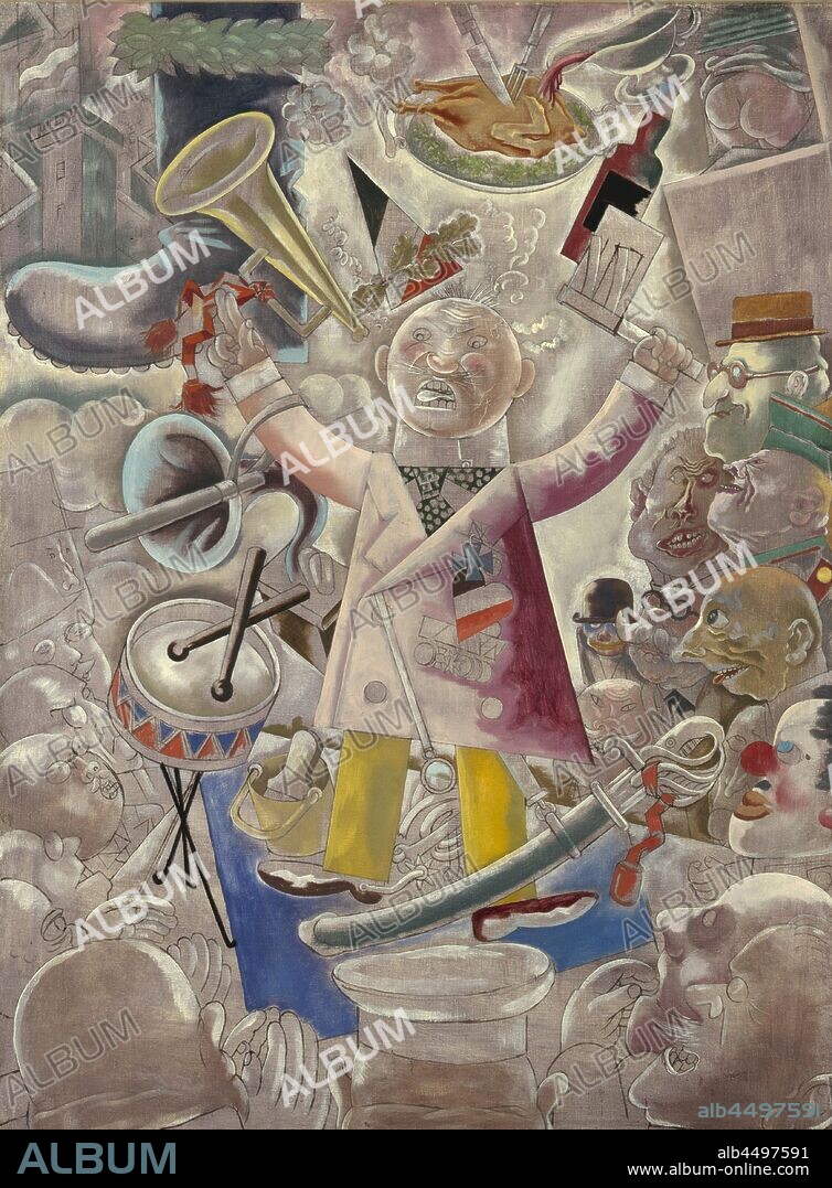 GEORGE GROSZ. The Agitator.