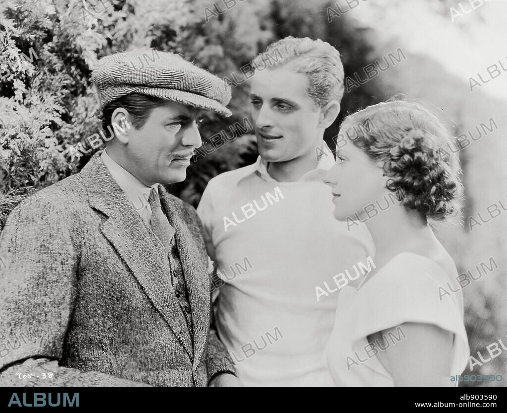 PHILLIPS HOLMES and WARNER BAXTER in PENTHOUSE, 1933, directed by W. S. VAN DYKE.