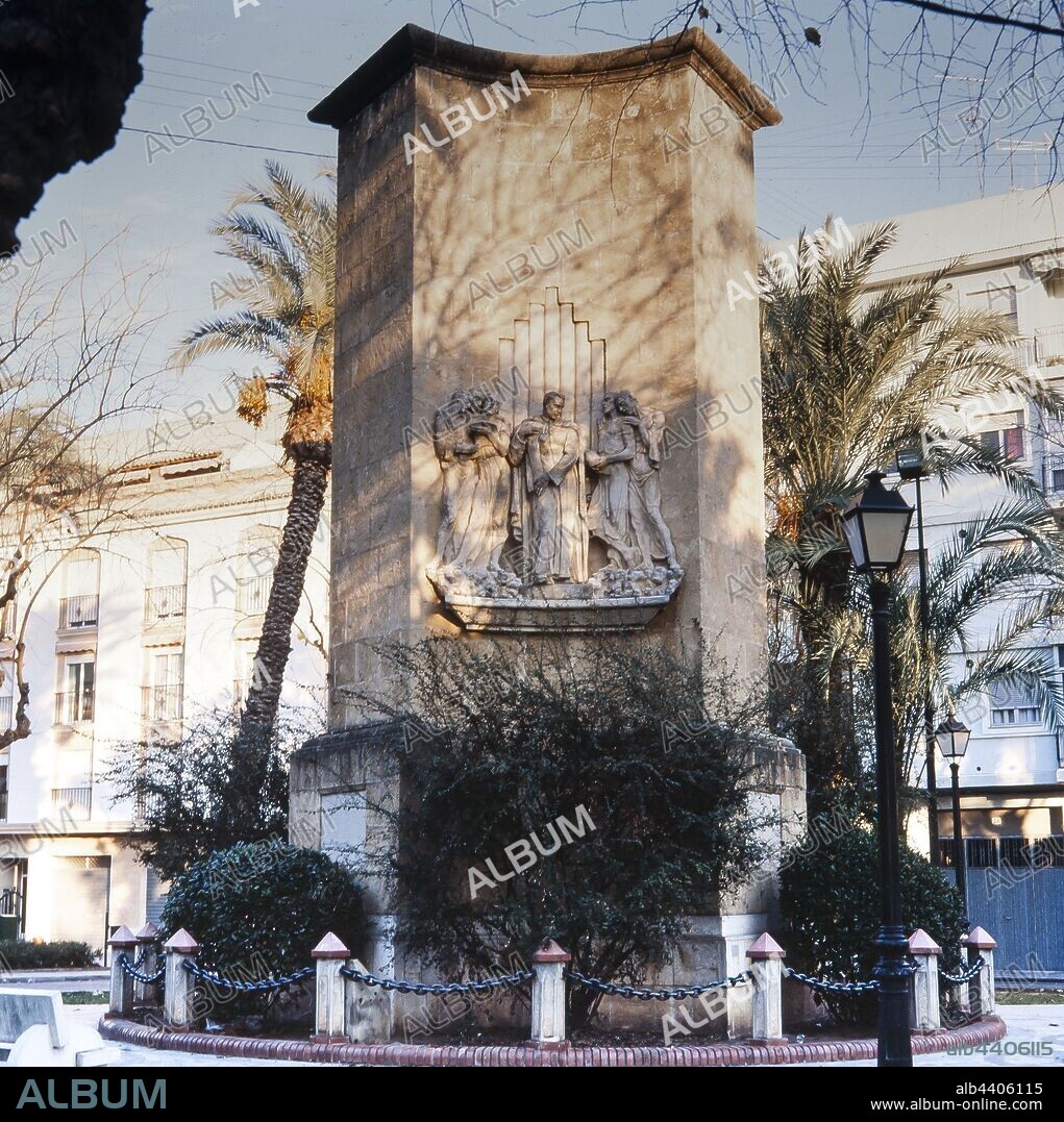 LEONARDO BORRAS. Leonardo Borràs / Monument to Joan Baptista Cabanilles, 1956.