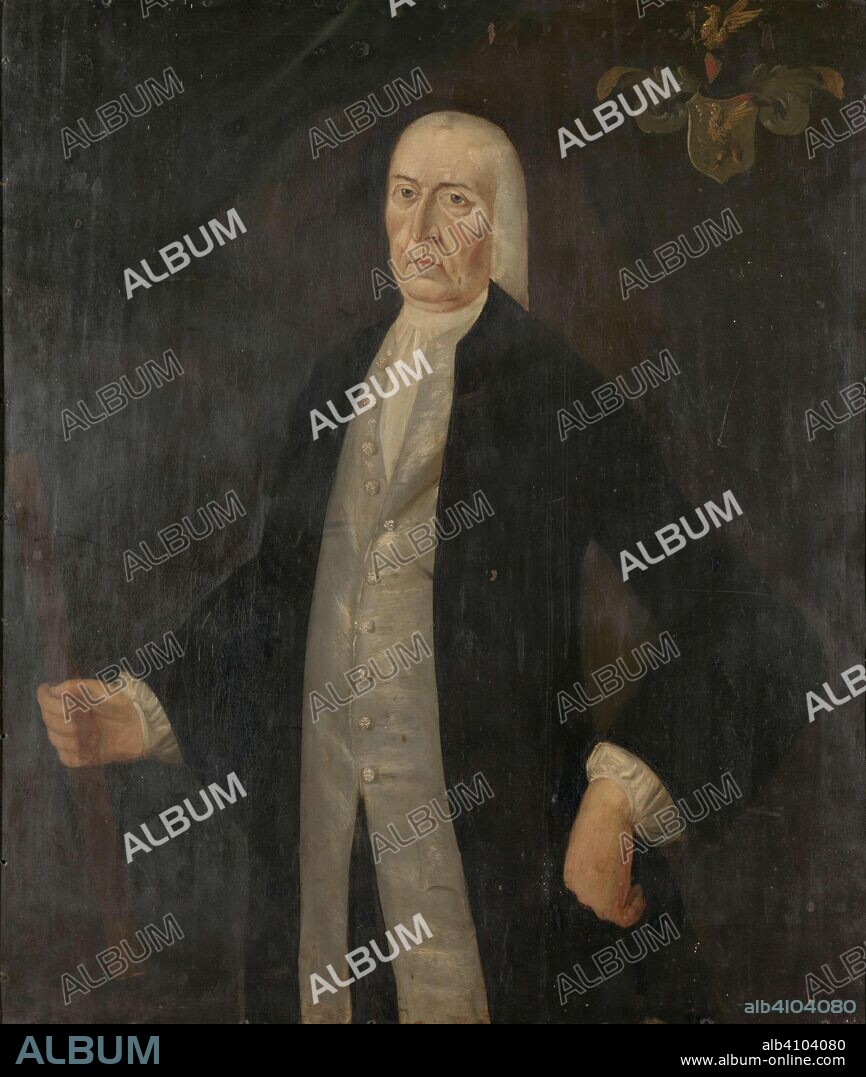 FRANCISCUS JOSEPHUS FRICOT (ATTRIBUTED TO). Portrait of Jeremias van Riemsdijk, Governor-General of the Dutch East India Company. Dating: 1775 - 1777. Measurements: h 109.5 cm × w 93 cm; d 9.5 cm.
