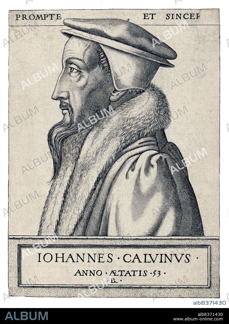 John Calvin, born Jehan Cauvin: 10 July 1509 27 May 1564) was an influential French theologian and pastor during the Protestant Reformation. He was a principal figure in the development of the system of Christian theology later called Calvinism, aspects of which include the doctrines of predestination and of the absolute sovereignty of God in salvation of the human soul from death and eternal damnation.<br/><br/>. Various Congregational, Reformed, and Presbyterian churches, which look to Calvin as the chief expositor of their beliefs, have spread throughout the world.
